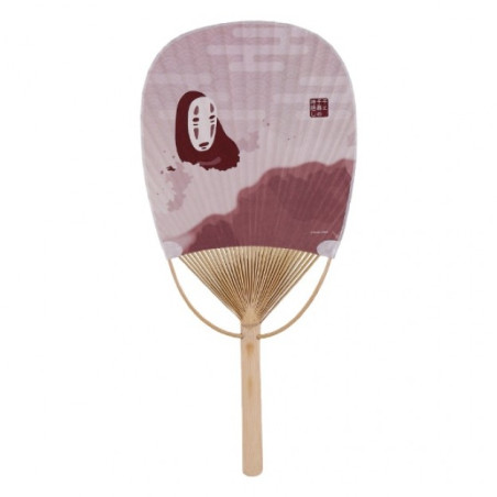 Accessories - Bamboo Fan Chihiro & No Face on the train - Spirited Away