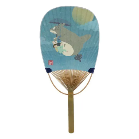 Accessoires - Éventail Bambou Totoro Volant - Mon Voisin Totoro