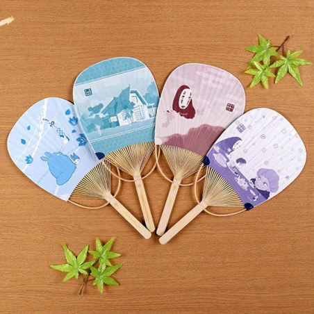 Accessories - Bamboo Fan Flying Totoro - My Neighbor Totoro