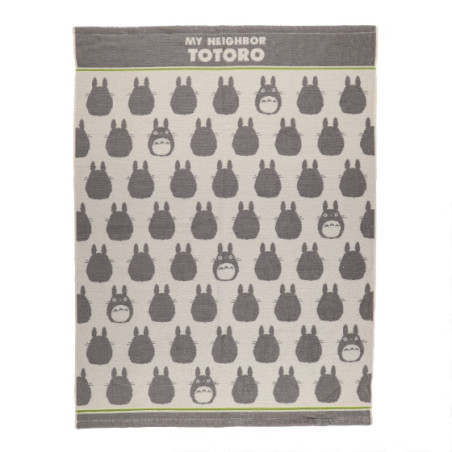 Linge de maison - Couverture de sieste Totoro Gris 85x115 cm - Mon Voisin Totoro