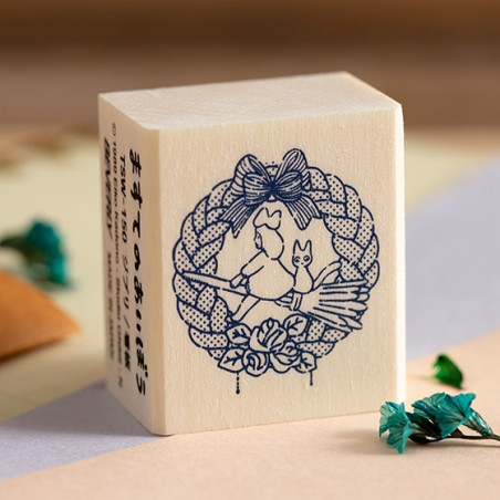 Small equipment - Wreath of bread Wood stamp - Kiki'S Delivery Service