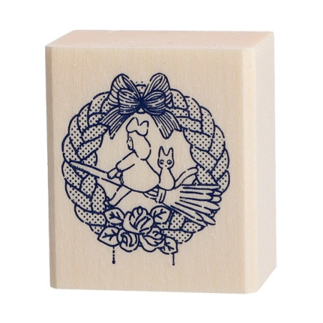 Small equipment - Wreath of bread Wood stamp - Kiki'S Delivery Service