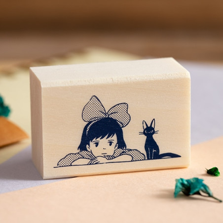 Small equipment - Kiki & Jiji Wood stamp - Kiki'S Delivery Service