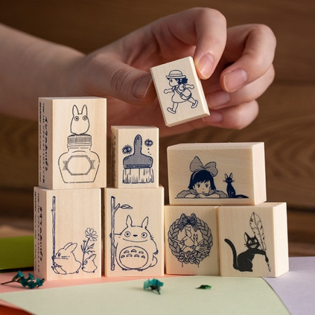 Small equipment - Kiki & Jiji Wood stamp - Kiki'S Delivery Service