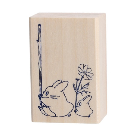 Small equipment - Middle & Small Totoro Wood stamp - My Neighbor Totoro