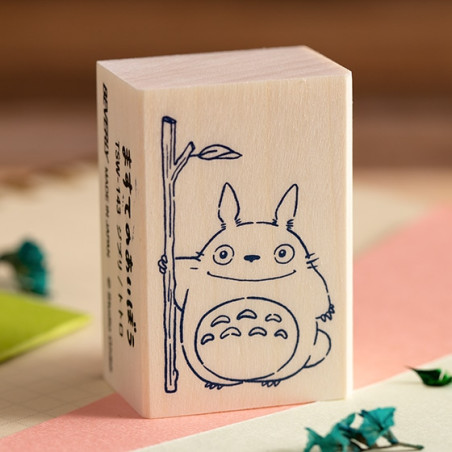 Petit matériel - Tampon en bois Totoro - Mon Voisin Totoro