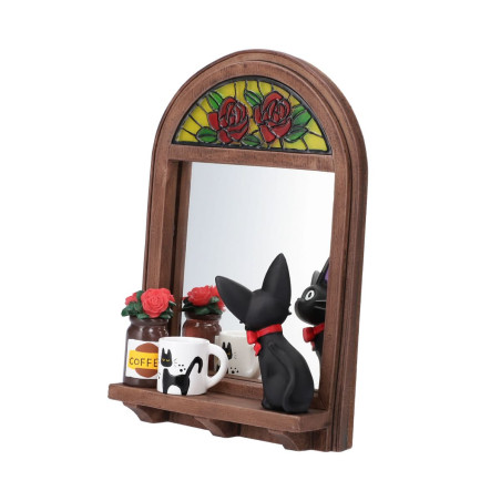 Décoration - Miroir Jiji devant la glace - Kiki la petite sorcière