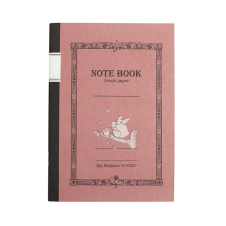 Notebooks and Notepads - Retro notebook B6 grid - My Neighbor Totoro