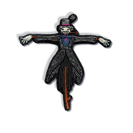 Pins - Embroidered Jewel Brooch Scarecrow - Howl’s Moving Castle