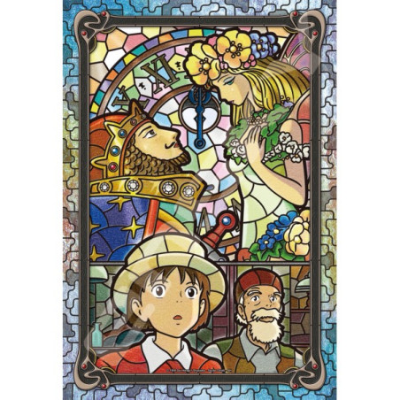 Puzzle - Puzzle Vitrail 300P Horloge de Chikyuya - Si tu tends l'oreille