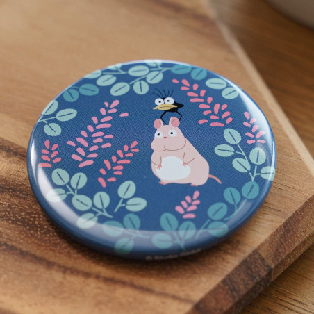 Badges - Badge Boh Mouse & Oiseau - Le Voyage de Chihiro