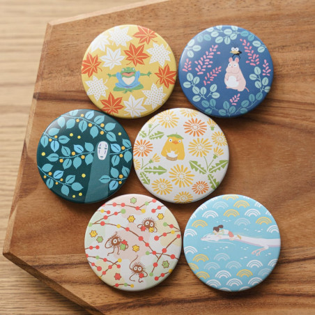 Badges - Badge Boh Mouse & Oiseau - Le Voyage de Chihiro