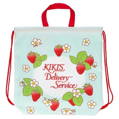 Bags - Foldable backpack Jiji Strawberries - Kiki's Delivery Service