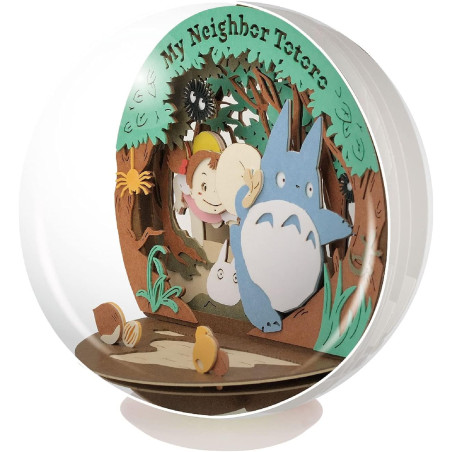 Arts and crafts - Paper theater ball Secret Tunnel - My Neighbor Totoro