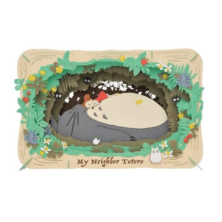 Arts and crafts - Paper Theater Mei takes a nap - My Neighbour Totoro