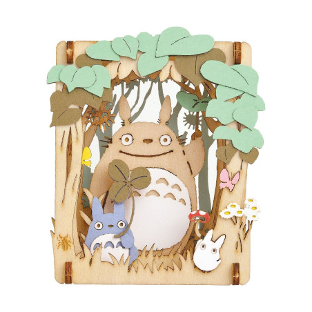 Arts and crafts - Paper Theater Wood Style Totoro Dondoko - My Neighbor Totoro