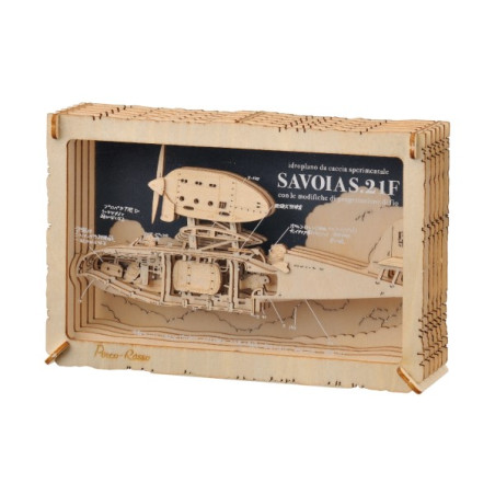 Arts and crafts - Paper Theater Wood Style Savoia - Porco Rosso