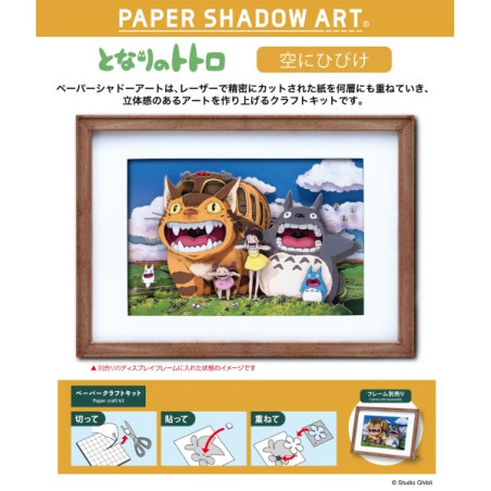 Arts and crafts - Shadow Paper Theater Roaring - My Neighbor Totoro