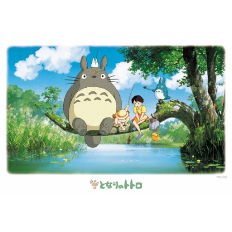 Puzzle - Puzzle 1000P Totoro Pêche - Mon Voisin Totoro