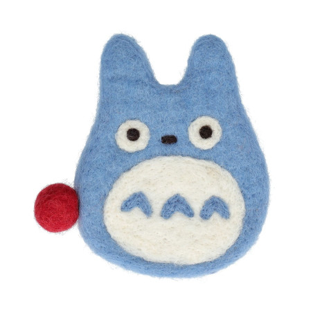 Cuisine et vaisselle - Sous-verre fait main en laine Totoro Bleu - Mon Voisin Totoro