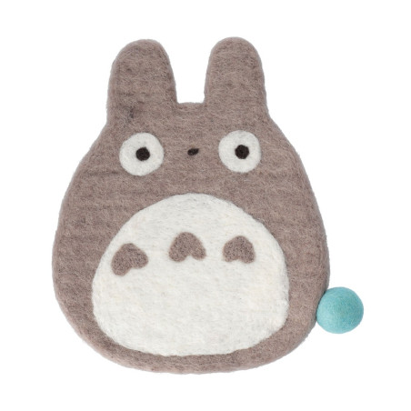 Cuisine et vaisselle - Dessous de plat fait main en laine Totoro Gris - Mon Voisin Totoro